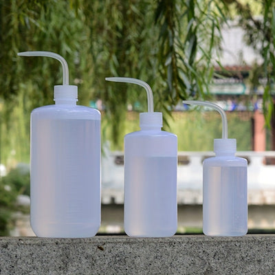 Botella de riego exprimible 250/500/1000 ml, botella para suculentas, regadera exprimible, jarrón plástico lavable
