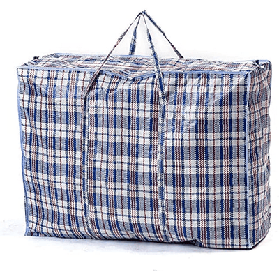 1pc Bolsa de Almacenamiento Multiusos Jumbo - Resistente, con Cierre, Reutilizable, para Mudanzas y Organización de Ropa