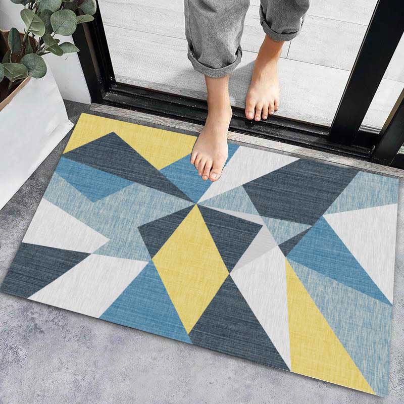 Alfombrilla Antideslizante para Puerta, Alfombra de Baño, Tapete para Entrada del Dormitorio y Sala de Estar