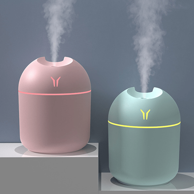 Humidificador de Aire con Difusor de Aroma Lindo y Luz Nocturna, Niebla Fría para Dormitorio, Hogar, Coche, Plantas, Purificador, Humidificador y Ambientador de Habitación