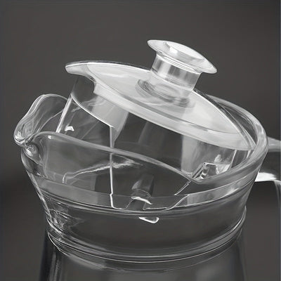 1 Pieza, Jarra De Agua Acrílica Resistente Con Tapa, Capacidad De 32/50/67 oz, Para Bebidas Frías, Ideal Para Bebidas De Verano, Jarra De Té Para Jugo, Leche, Bebidas Frías O Calientes, Jarra De Agua Para Hogar, Restaurante Y Hotel, Accesorios De Mesa