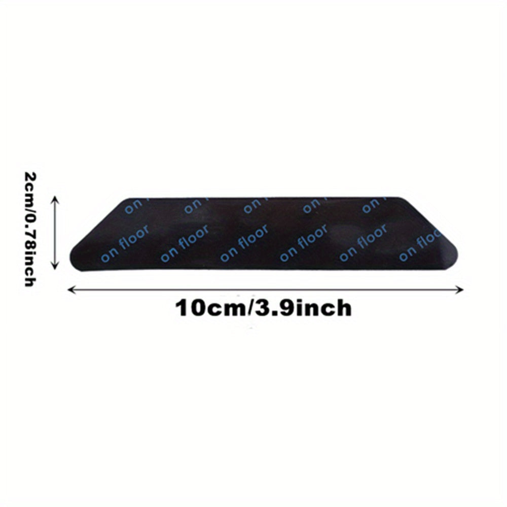 4/8/16/24pcs Pegatinas Antideslizantes Reutilizables para Alfombras - Agarraderas Lavables para Suelos Seguros, Forma Trapezoidal, Diseño Ajustable, Evita que las Alfombras se Muevan y Rueden, Ideal para el Hogar, Oficina, Porche y Más, Estabilizador de