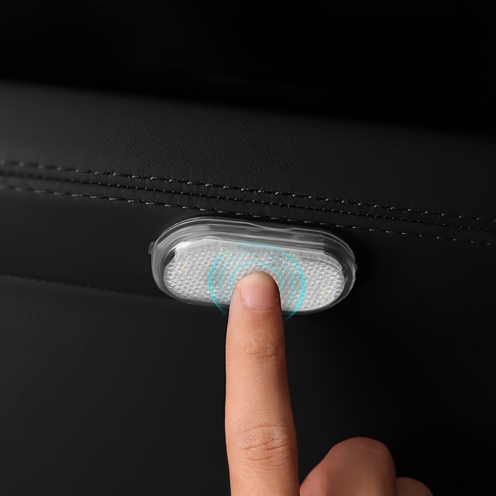 Ilumina tu carro con esta luz LED táctil recargable, perfecta para carros, camiones y furgonetas