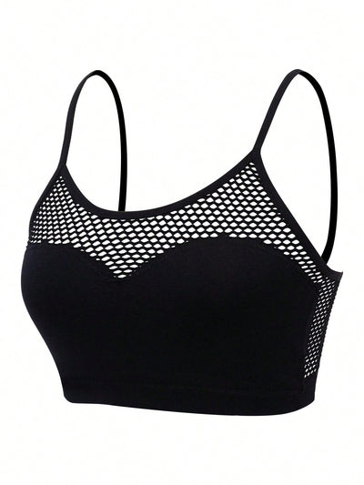 Nueva lenceria sexy de malla con remiendos para mujer