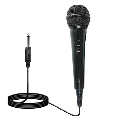Micrófono dinámico con cable, altavoz con carro para karaoke, micrófono de mano para cantar y grabar, Eid Al-Adha Mubarak