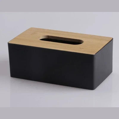 1 Unidad, Caja De Pañuelos Simple, Cubierta De Caja De Pañuelos, Portapañuelos Rectangular De Plástico, Caja De Almacenamiento De Pañuelos, Para Baño, Sala De Estar, Dormitorio, Encimera De Tocador, Decoración Del Hogar, Accesorios De Baño