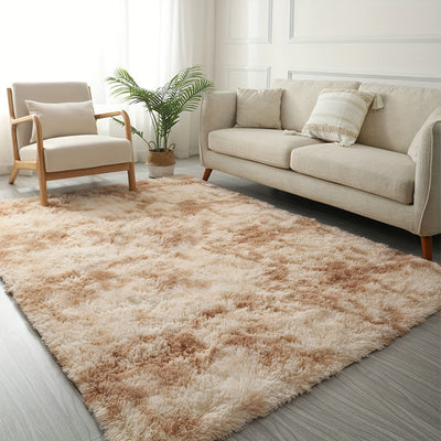 1 Unidad, Tapete Cuadrado De Felpa Para Dormitorio, Suave Y Moderno, Ideal Para Dormitorios Y Salas De Estar, Decoración Para El Hogar Y Regalo De Inauguración De La Casa.