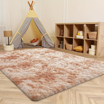 1 Unidad, Tapete Cuadrado De Felpa Para Dormitorio, Suave Y Moderno, Ideal Para Dormitorios Y Salas De Estar, Decoración Para El Hogar Y Regalo De Inauguración De La Casa.
