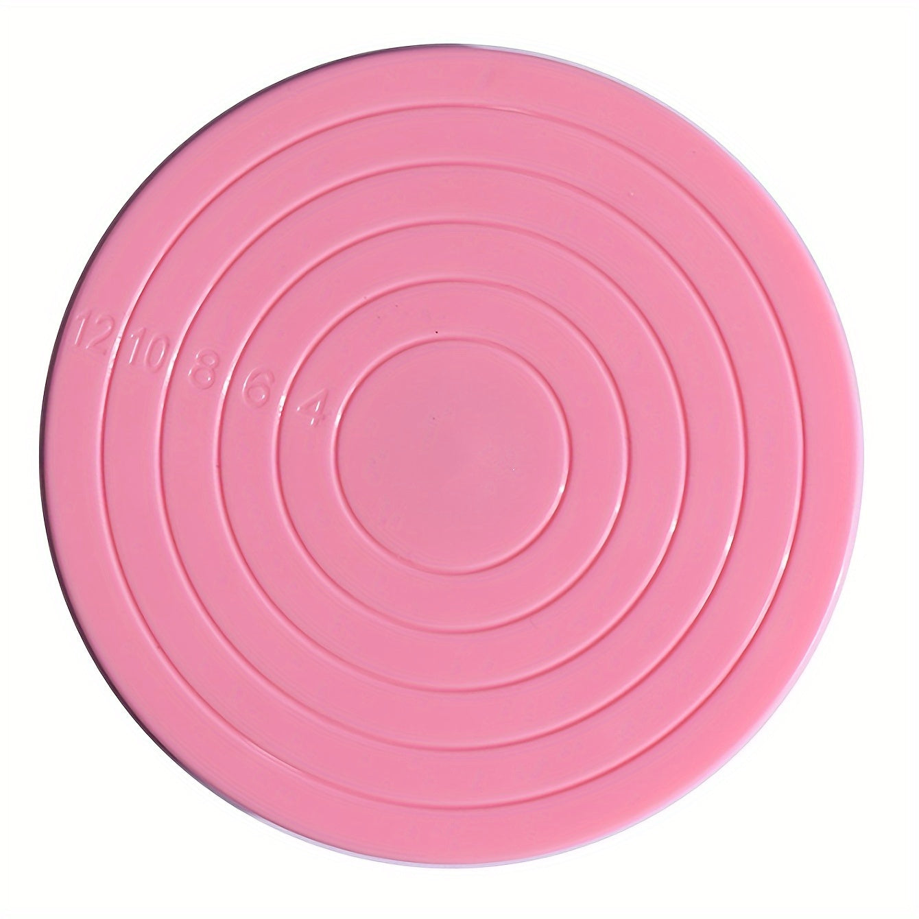 1 base giratoria para decorar galletas, 360° de rotación fácil, 13.97 cm, plástico resistente, herramienta práctica para repostería DIY, resultados profesionales, construcción robusta