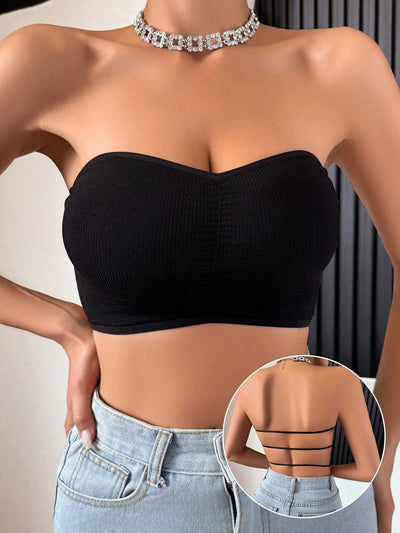 Sujetador Sin Tirantes Sin Costuras Sexy Para Mujer