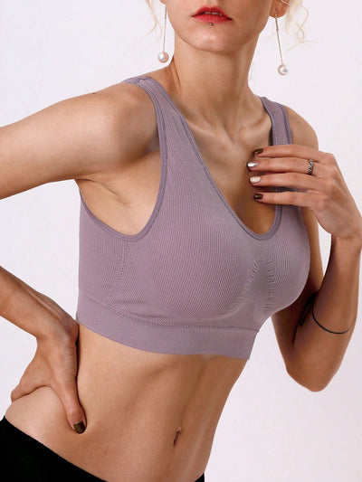 Juego De Ropa Interior Sin Costuras Para Mujer De 2 Piezas