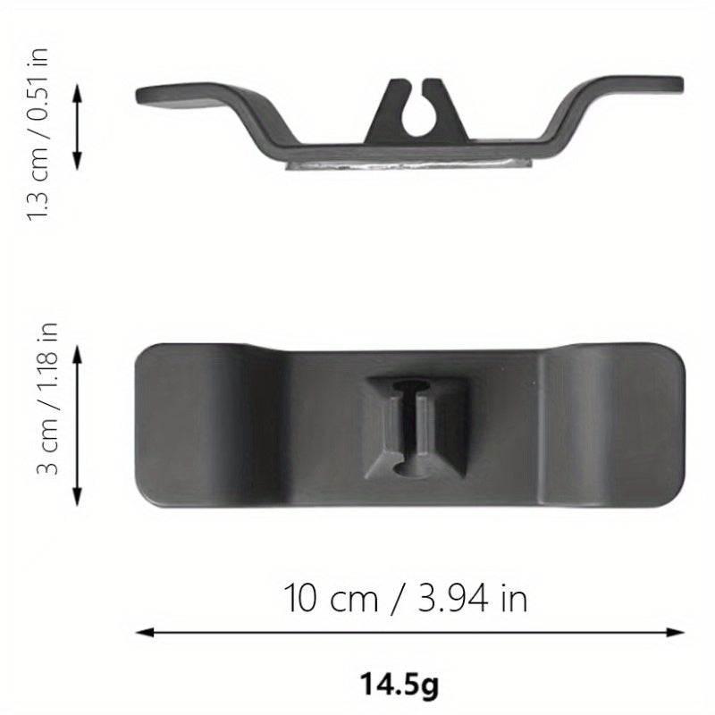 Conjunto de 4 Organizadores Adhesivos para Cables de Electrodomésticos de Cocina - Soportes Duraderos de TPR para Batidoras, Cafeteras, Freidoras de Aire - Gestión Ordenada y Elegante de Cables en Gris, Blanco, Negro, Azul, Verde, Organizador de Accesori