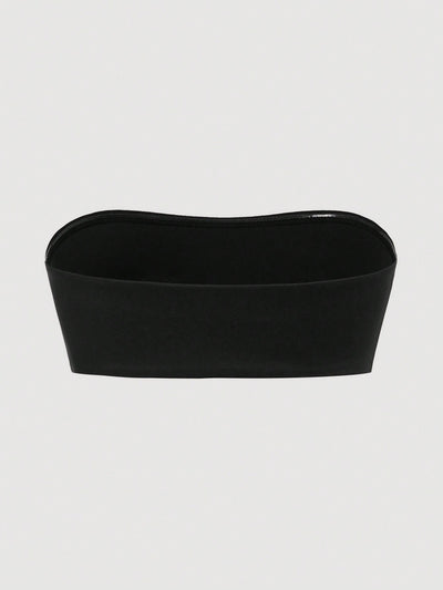 Leisure Sujetador De Banda Solida Bandeau Lenceria