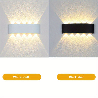 Aplique de pared LED moderno PIBAOGU, 10W, 85-265V, luz ambiental cálida con regulación de intensidad, ideal para dormitorio, sala de estar u oficina, aplique moderno para pared, luz regulable, apliques para sala