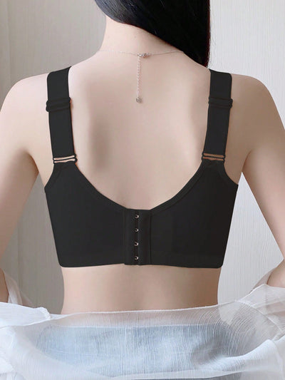 Sujetador Sin Alambre Push-up Para Mujer, Previene La Flacidez Y Junta Hacia El Centro