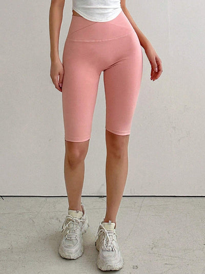 NEW DAZY Apretados De Senoras De Color Solido En Cinco Puntos