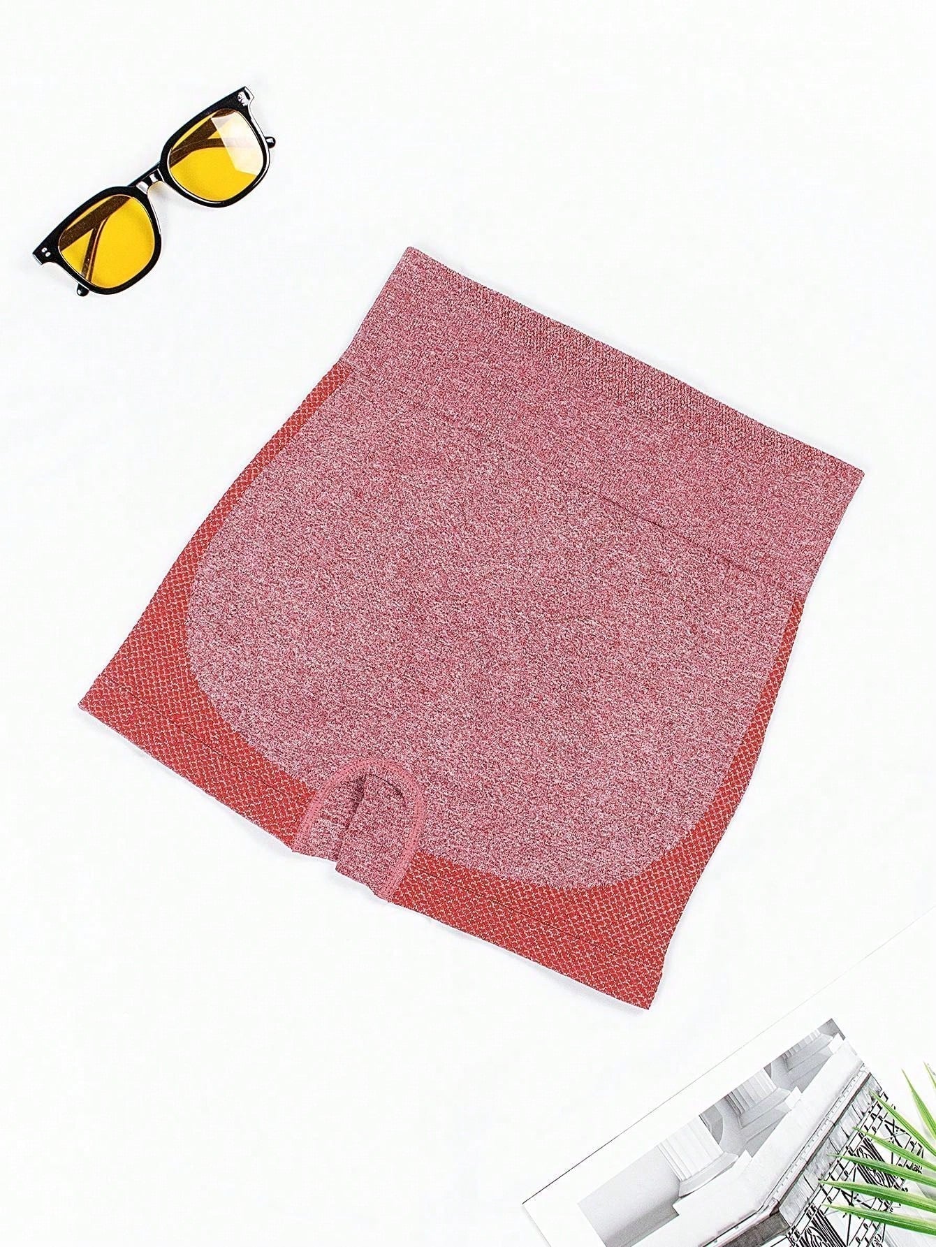 1 pieza shorts de yoga de cintura alta sin costuras amarillos, shorts comodos y transpirables con control de abdomen y levantamiento