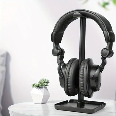 Soporte universal para auriculares, estante de exhibición de escritorio multifunción, soporte desmontable para teléfono móvil y tableta, accesorio de almacenamiento para el hogar y la oficina no eléctrico.