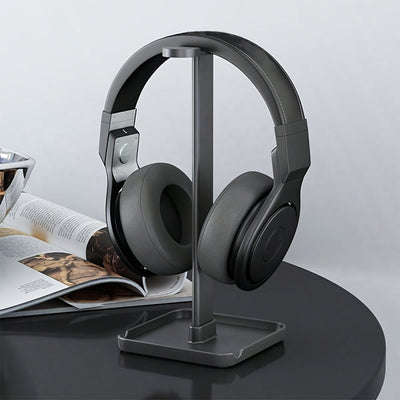 Soporte universal para auriculares, estante de exhibición de escritorio multifunción, soporte desmontable para teléfono móvil y tableta, accesorio de almacenamiento para el hogar y la oficina no eléctrico.