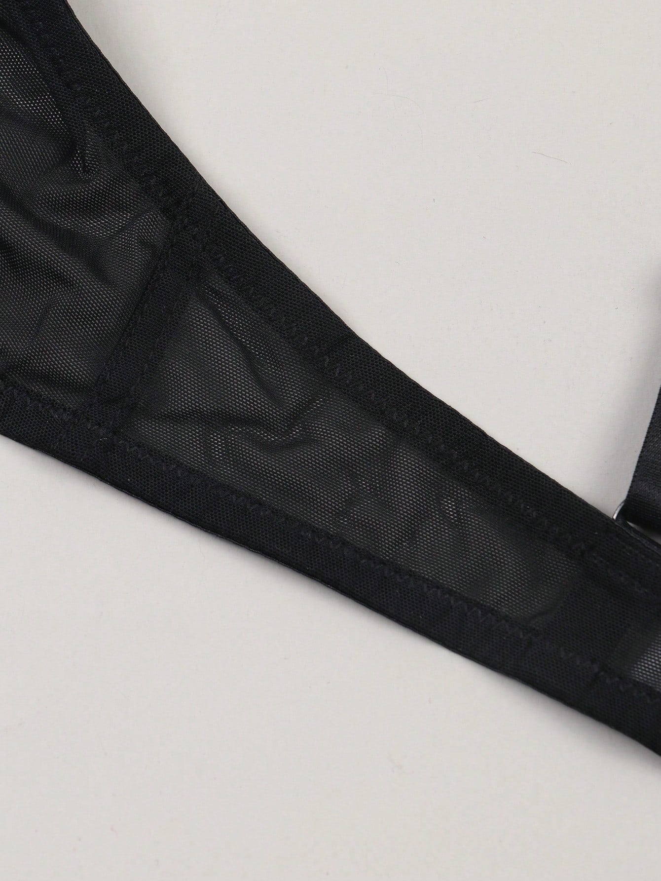 NEW Bralette semitransparente cruzado y sexy sin aro para mujer con forro ligero