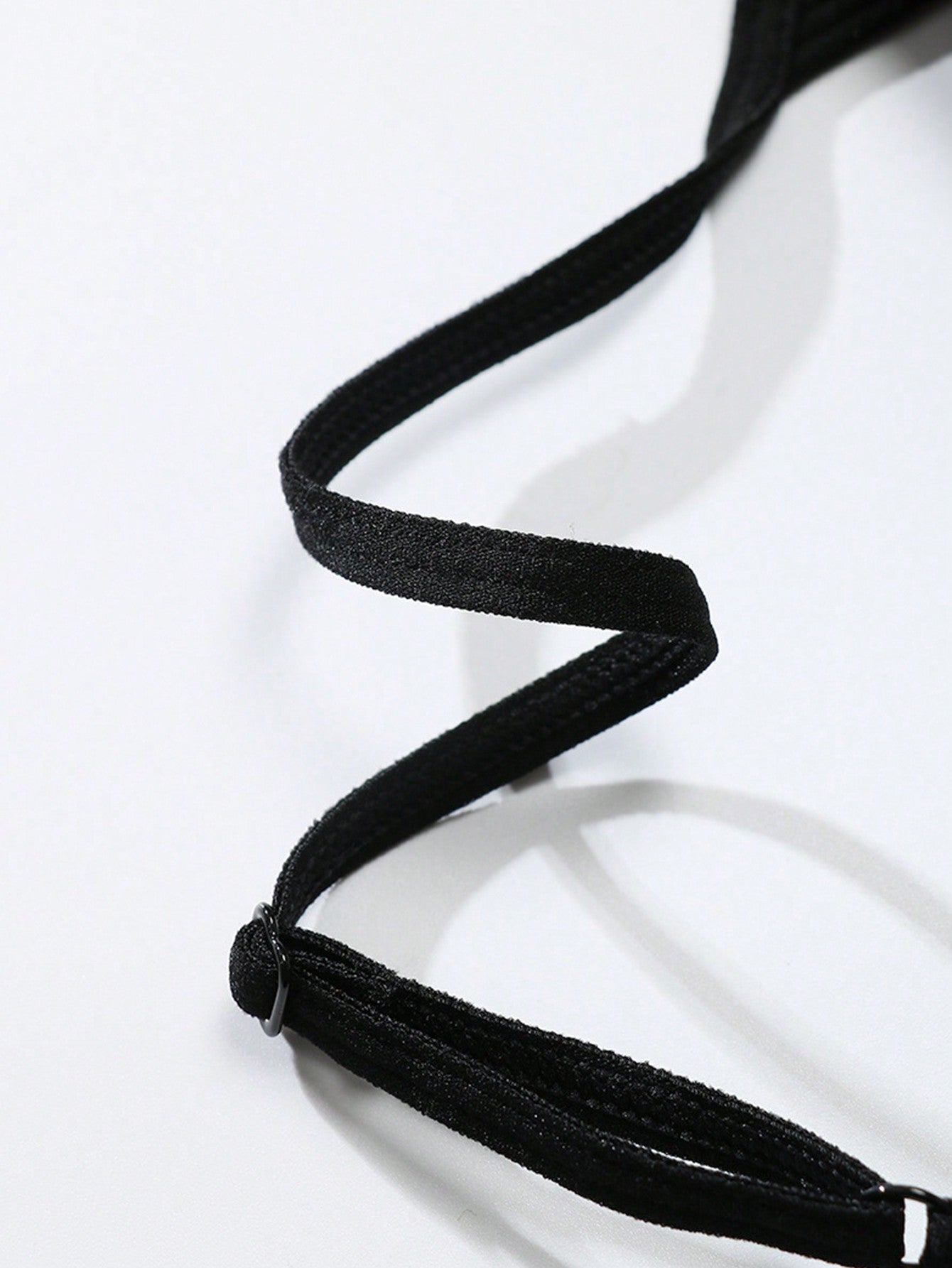 Sujetador sin costuras sexy para mujer, sin relleno, negro, correas delgadas, chaleco deportivo/fitness/yoga, soporte de espalda