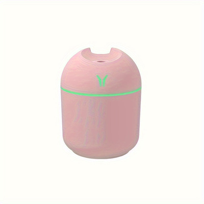 Humidificador de Colores USB de 1 pieza con Difusor de Aromas Lindo y Luz Nocturna y Nube Fría para el Hogar, Coche y Plantas - Pura el Aire y Refresca la Habitación