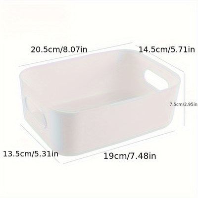 10pcs Caja de Almacenamiento, Caja de Almacenamiento de Escritorio, Caja de Almacenamiento de Cosméticos para el Hogar, Cesta de Almacenamiento de Snacks Diversos para Baño, Cocina y Dormitorio, Suministros para el Hogar