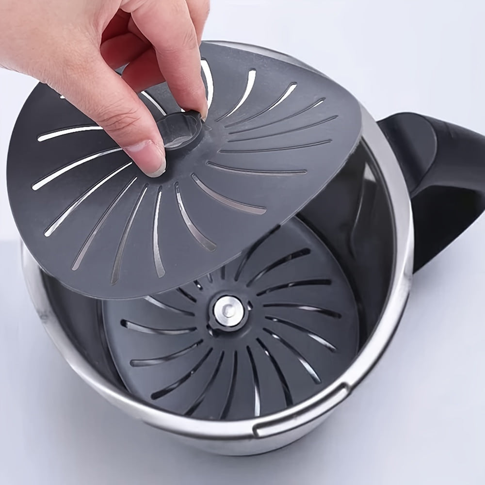 1 cubierta de cuchilla fácil de instalar, libre de BPA para Thermomix TM5/TM6/TM31, resistente al calor, apta para lavavajillas, con diseño ondulado único para mezclar y cocinar alimentos de manera segura