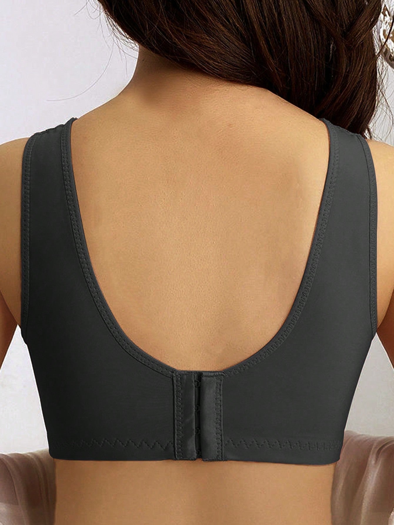 NEW Sujetador delgado romantico frances para mujer, sujetador con push up sin alambre, sujetador comodo, sujetador de verano sin tirantes antideslizante