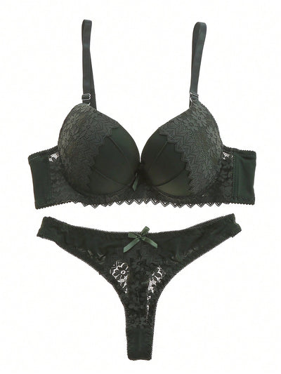 para mujeres lujo sexy Sujetador con Ropa interior Set
