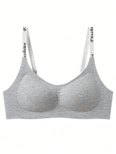 Sujetador deportivo de verano, comodo y sin costuras, sin aros de acero, levantara y dara forma a los senos de manera hermosa, y la lenceria sexy previene la flacidez y soporta los senos grandes.