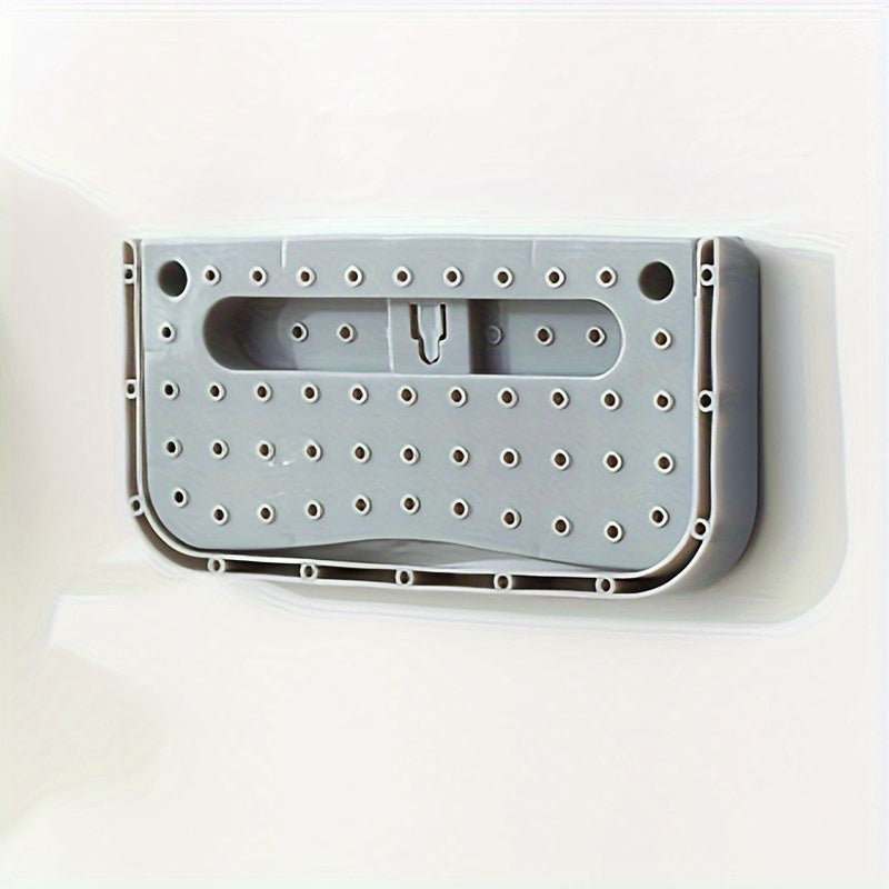 4 Piezas de Zapatero Plegable Sin Perforación, Estante para Zapatos de Plástico Simple, Adhesivo Montado en la Pared, Organizador Antipolvo para Hogar, Salón o Baño