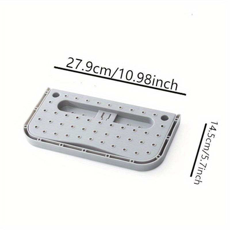 4 Piezas de Zapatero Plegable Sin Perforación, Estante para Zapatos de Plástico Simple, Adhesivo Montado en la Pared, Organizador Antipolvo para Hogar, Salón o Baño