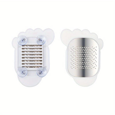 Lima para callos de acero inoxidable, herramienta de pedicura para piel muerta y talones ásperos, recortador de callos sin perfume no eléctrico - Duradero y portátil