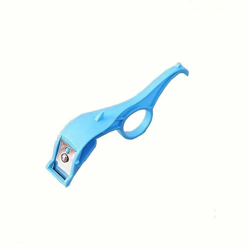 Pelador de Manzanas de Acero Inoxidable Duradero y Rojo Vibrante - Pelado Rápido, Eficiente y Fácil para Cocinas Modernas!