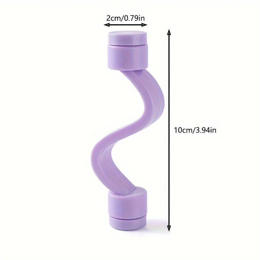 1pc Pestillo de Puerta para Lavadora - Tope de Plástico Resistente en Color Púrpura con Seguridad Antivuelco, Ranuras de Ventilación para Prevenir Olores y Moho - Cierre Fácil de Limpiar para Lavadoras Frontal/Top Load - Accesorio de Seguridad para Lavan