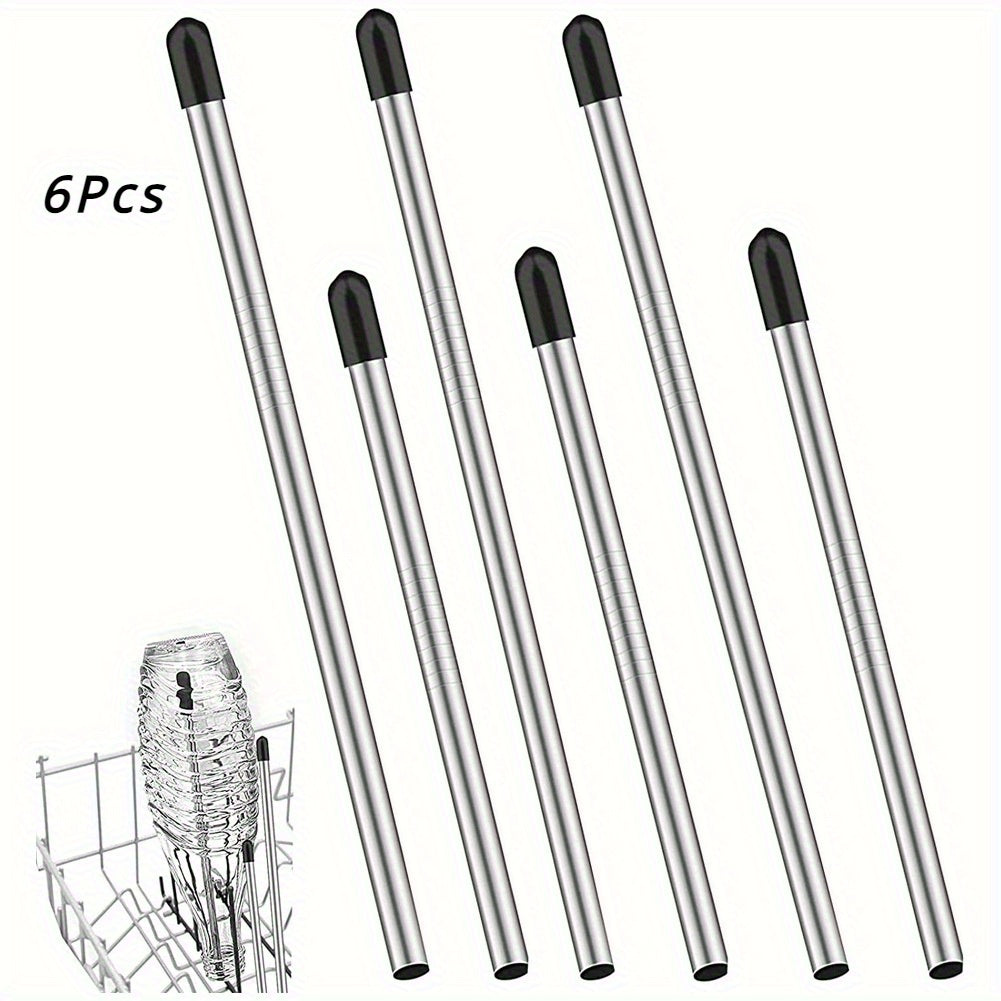 Soporte universal para botellas de lavavajillas de acero inoxidable - Se adapta a todos los soportes para botellas de lavavajillas estándar