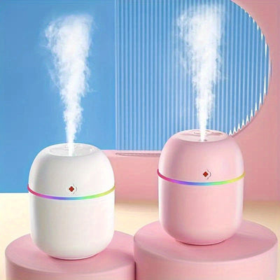 Humidificador de aromaterapia USB multicolor y multifuncional, ideal para dormitorio, sala y auto