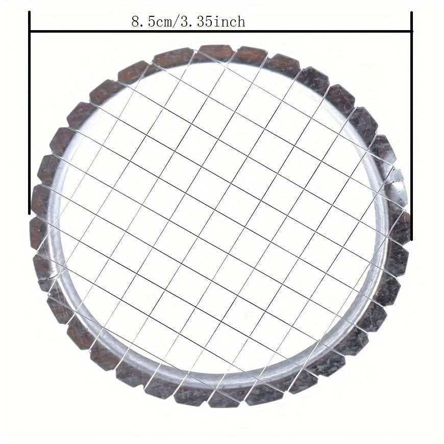 1/2/4 piezas cortador de huevos, para cortar huevos, verduras, etc., cortador de acero inoxidable, cortador de frutas, herramienta pequeña de cocina, ideal para cocinas RV