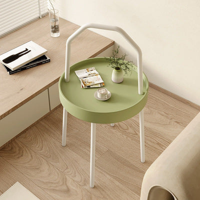 Mesa Auxiliar Moderna para Sala de Estar, Mesa de Café Portátil, Bandeja para Sofá, Mesa de Oficina