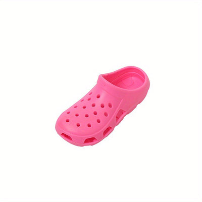 Soporte de cepillo de dientes de pared de 1pc, diseño de zapato, ahorro de espacio, almacenamiento de cepillo de dientes de baño de plástico sin taladro, organizador de cepillo de dientes, uso sin electricidad