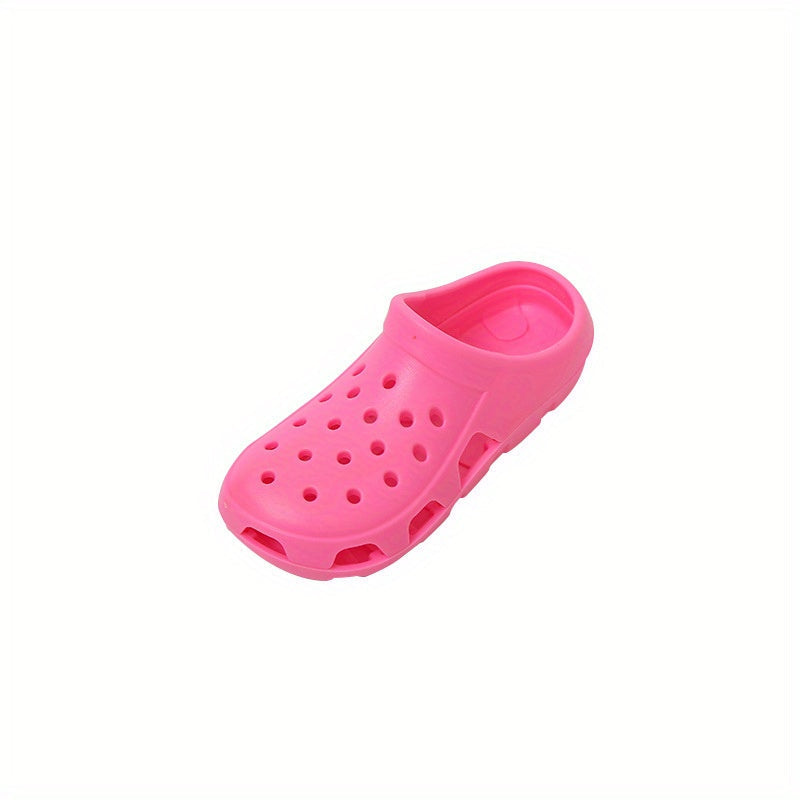 Soporte de cepillo de dientes de pared de 1pc, diseño de zapato, ahorro de espacio, almacenamiento de cepillo de dientes de baño de plástico sin taladro, organizador de cepillo de dientes, uso sin electricidad