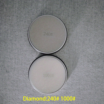 Juego de piedras de afilar para afilador de cocina, discos removibles de acero inoxidable, herramientas de molienda y pulido, accesorios de piedra de afilar de grano múltiple