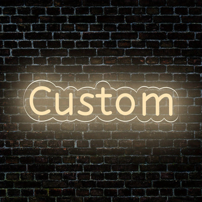 Letrero de neón personalizado Chu Jing, decoración de pared de neón LED personalizada, acento de moda de alta calidad para el dormitorio, regalo ideal para negocios, bodas, cumpleaños y celebraciones de fiestas, accesorio esencial para la decoración de f