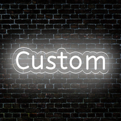 Letrero de neón personalizado Chu Jing, decoración de pared de neón LED personalizada, acento de moda de alta calidad para el dormitorio, regalo ideal para negocios, bodas, cumpleaños y celebraciones de fiestas, accesorio esencial para la decoración de f