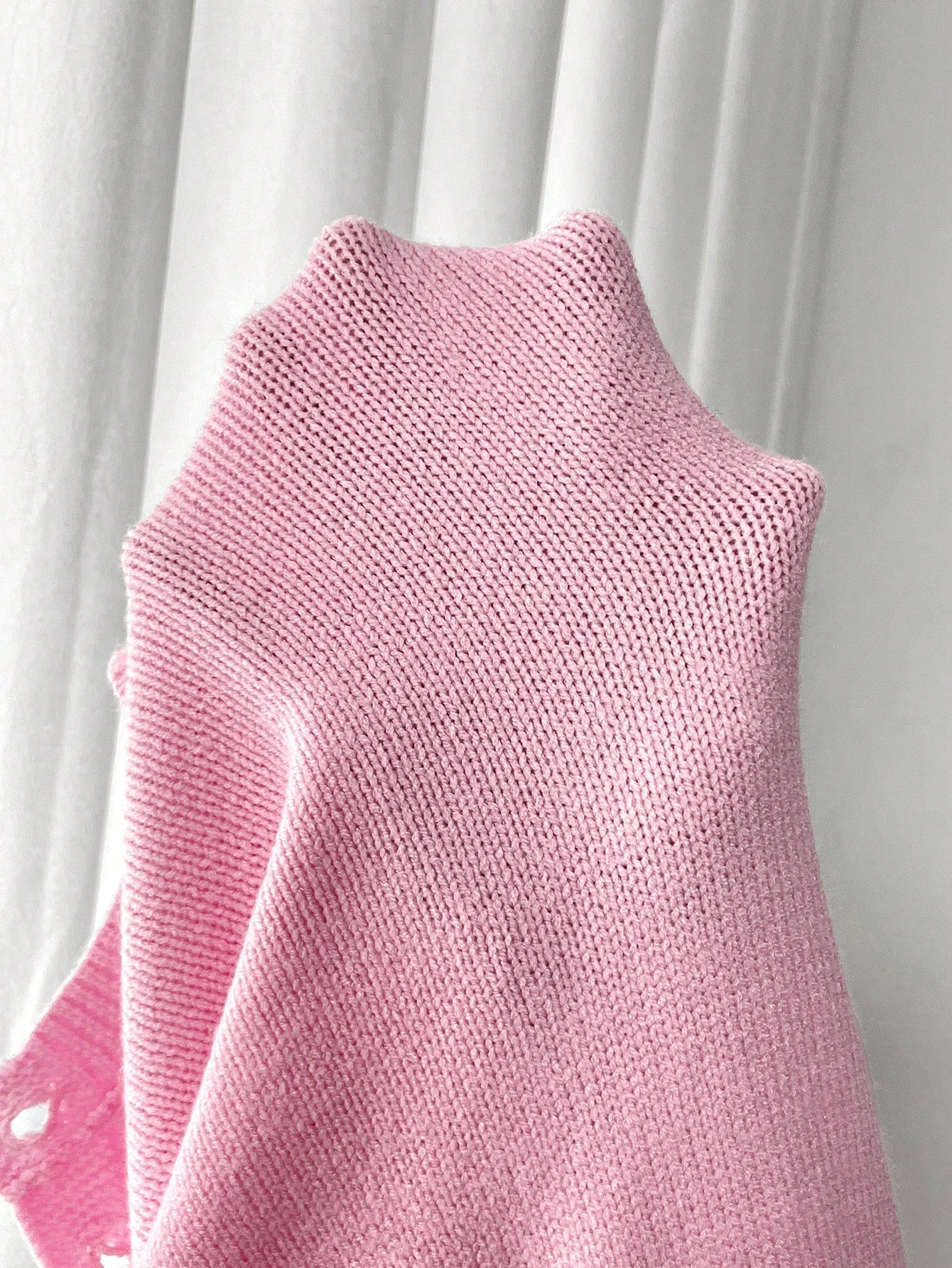 Moosta chaqueta de punto de estilo casual y versatil de color liso para otono/invierno