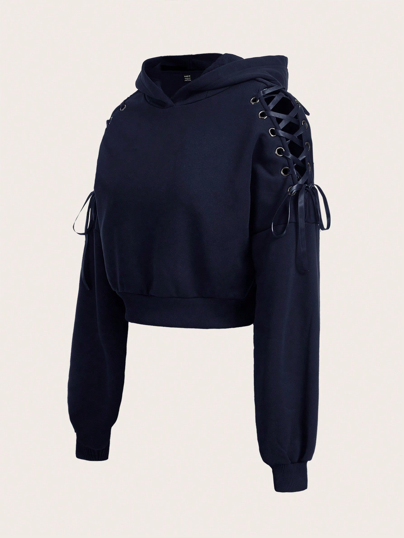 Ezwear capucha halloween con diseno de cordon con ojal de hombros caidos