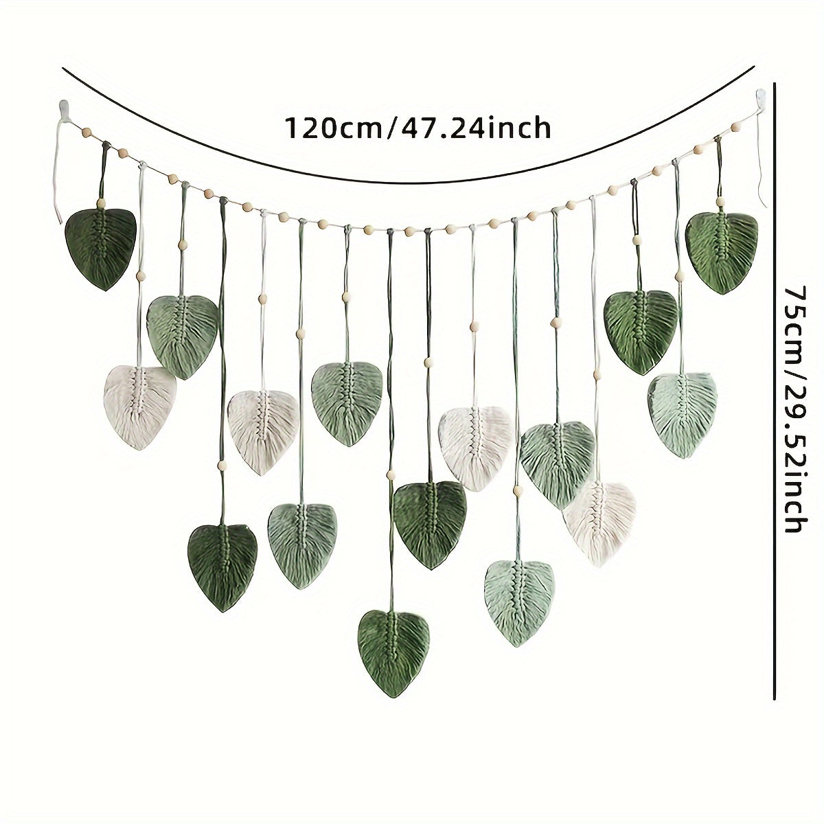 Decoración de pared de caña de abeja Boho Chic - Ligero, duradero y de poliéster, no necesita energía eléctrica - Ideal para dormitorio y sala de estar, estilo de hogar Boho, decoración de hogar Boho