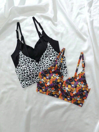 3 piezas/paquete sujetadores inalambricos comodos para mujeres de talla grande