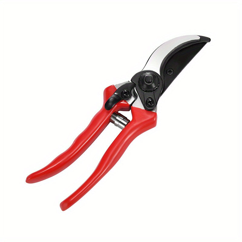 Tijeras de podar profesionales de derivación de 21,59 cm - Hoja de acero al carbono, podadoras manuales de alta resistencia, tijeras de jardín, herramienta de tijera de jardinería, tijeras para plantas y setos, operación manual moderna, no se necesita el